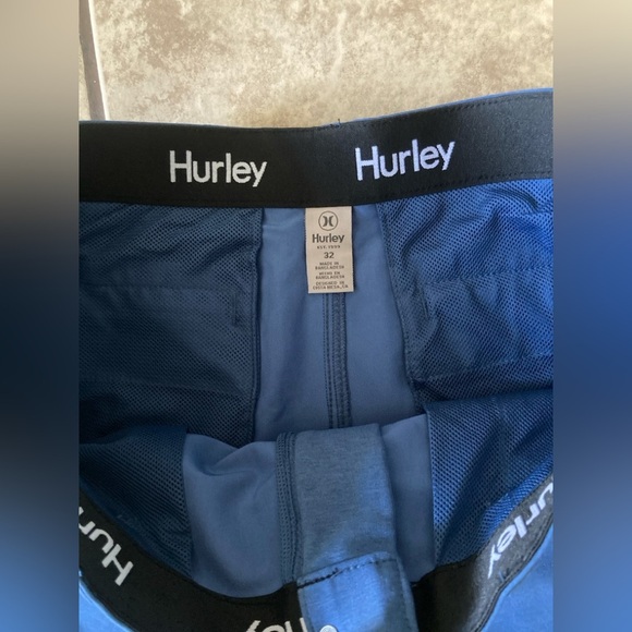 Mens Hurley Quick Dry Shorts Stretchy Summer Casual Walk Running Golf Gym 32- - Picture 4 of 6